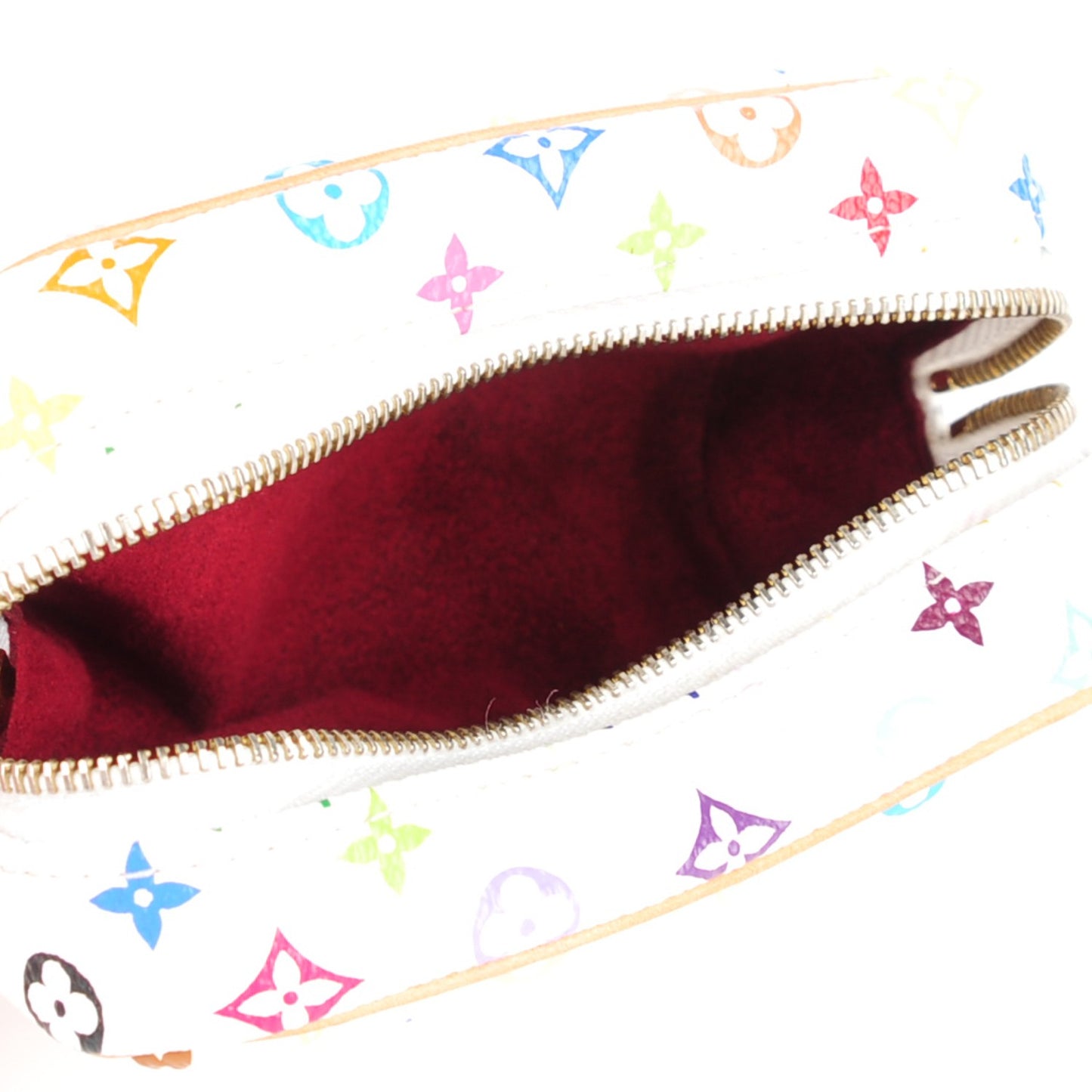 Monogram Multicolor Trousse Wapity White
