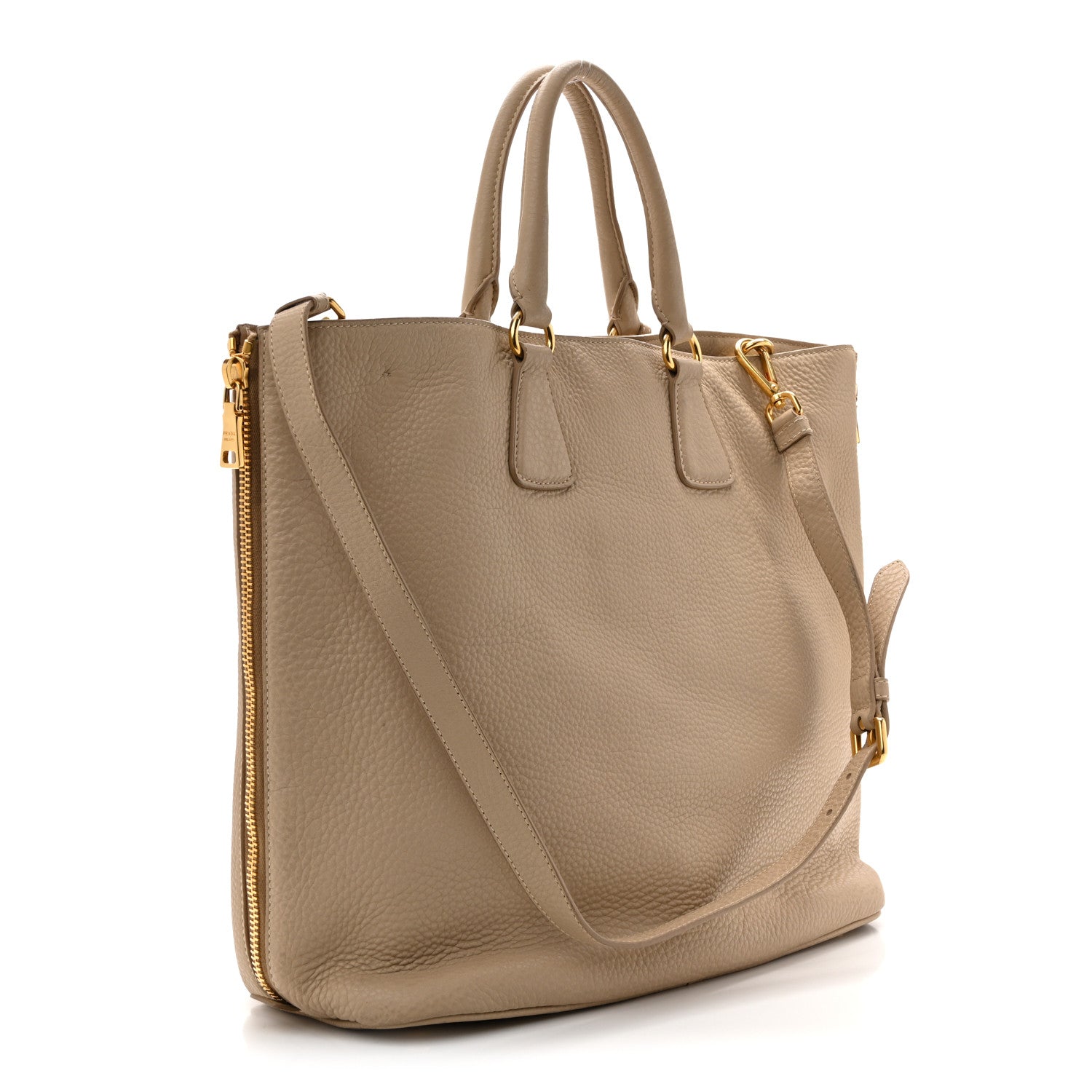 Prada Vitello Phenix Tote Argilla 2 of 15