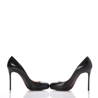 Christian Louboutin Kid Fifi 100 Pumps 38 Black 7 of 14