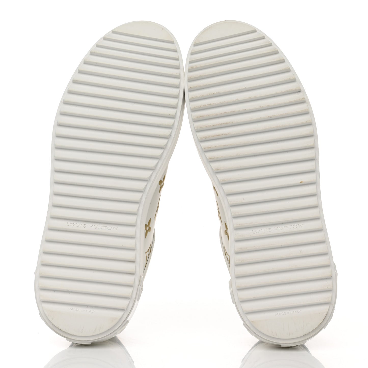 Monogram Time Out Sneakers 38 Gold