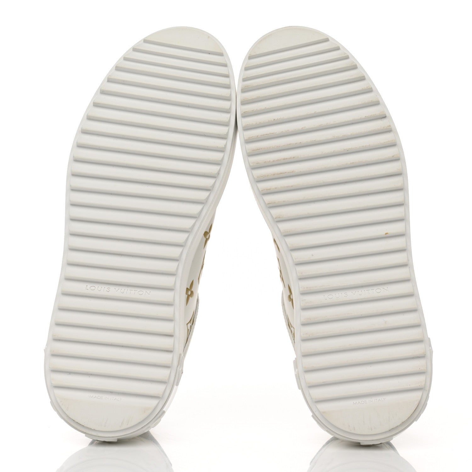 Louis Vuitton Monogram Time Out Sneakers 38 Gold 5 of 9