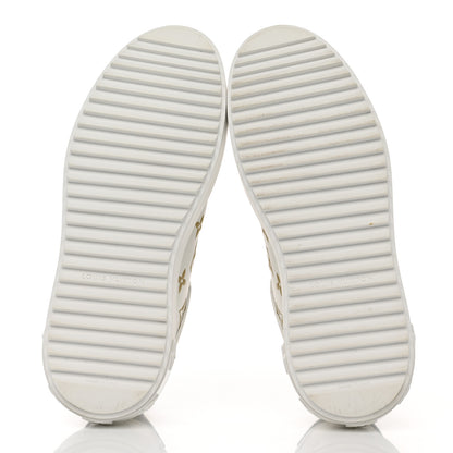 Louis Vuitton Monogram Time Out Sneakers 38 Gold 5 of 9