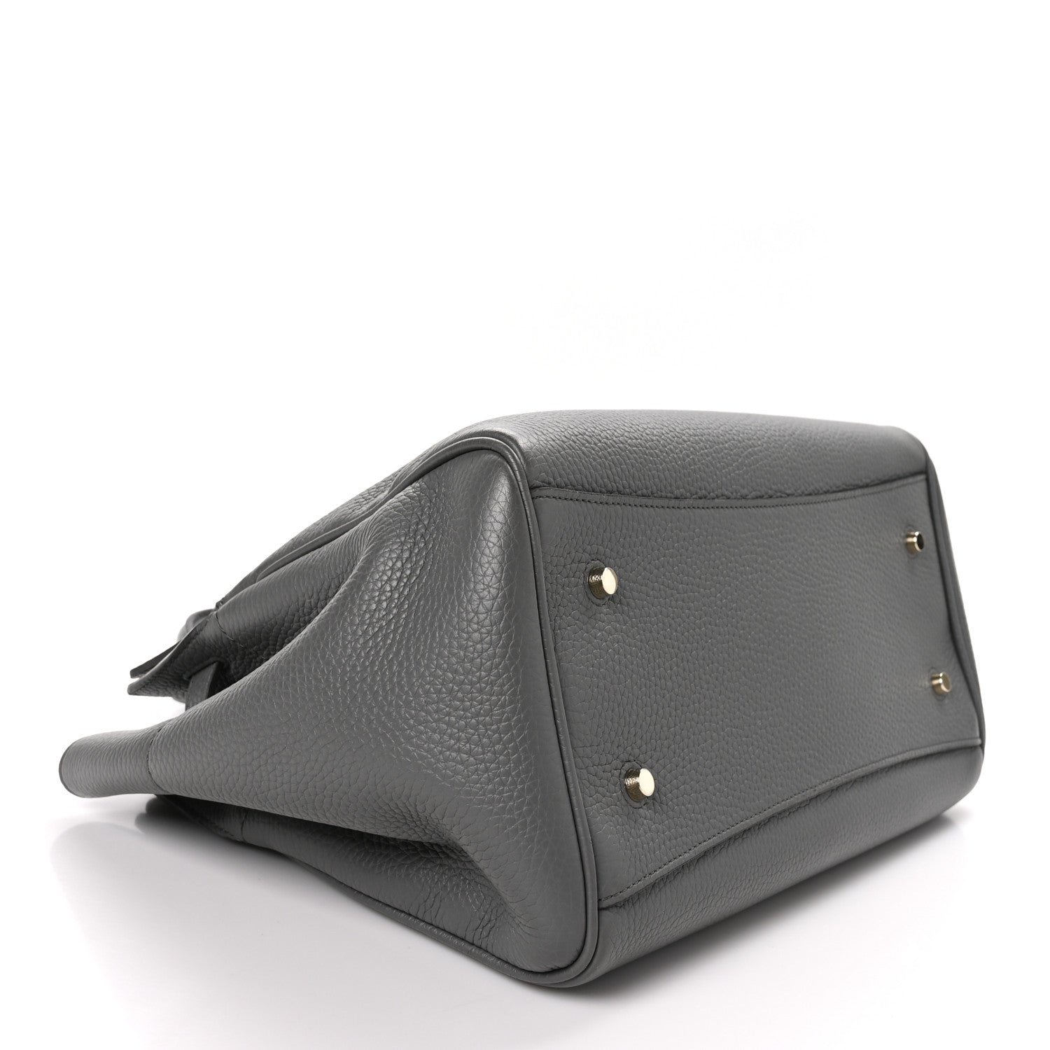 Mulberry Heavy Grain Belted Bayswater Tote Charcoal 4 of 11