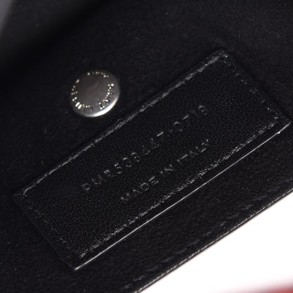 Saint Laurent Lambskin Teddy Drawstring Bag Eros Red 9 of 14