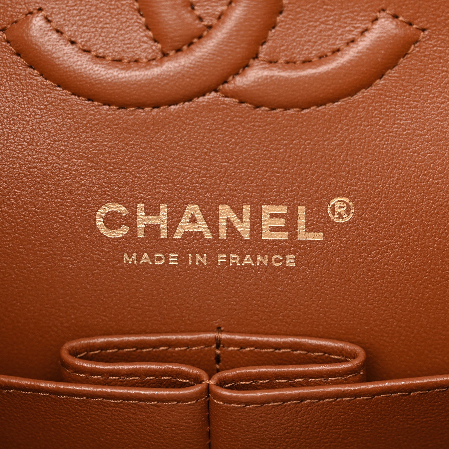 Chanel Caviar Quilted Small Double Flap Light Brown 6 of 11