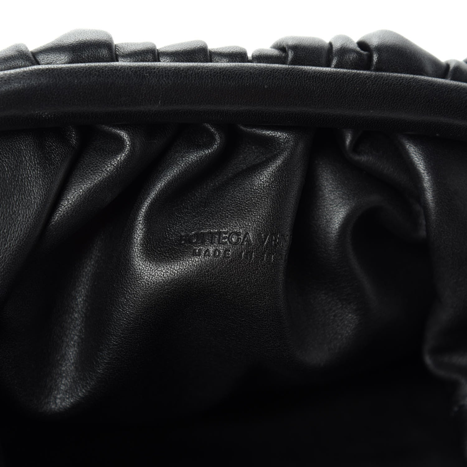 Bottega Veneta Butter Calfskin The Mini Pouch Black 8 of 11