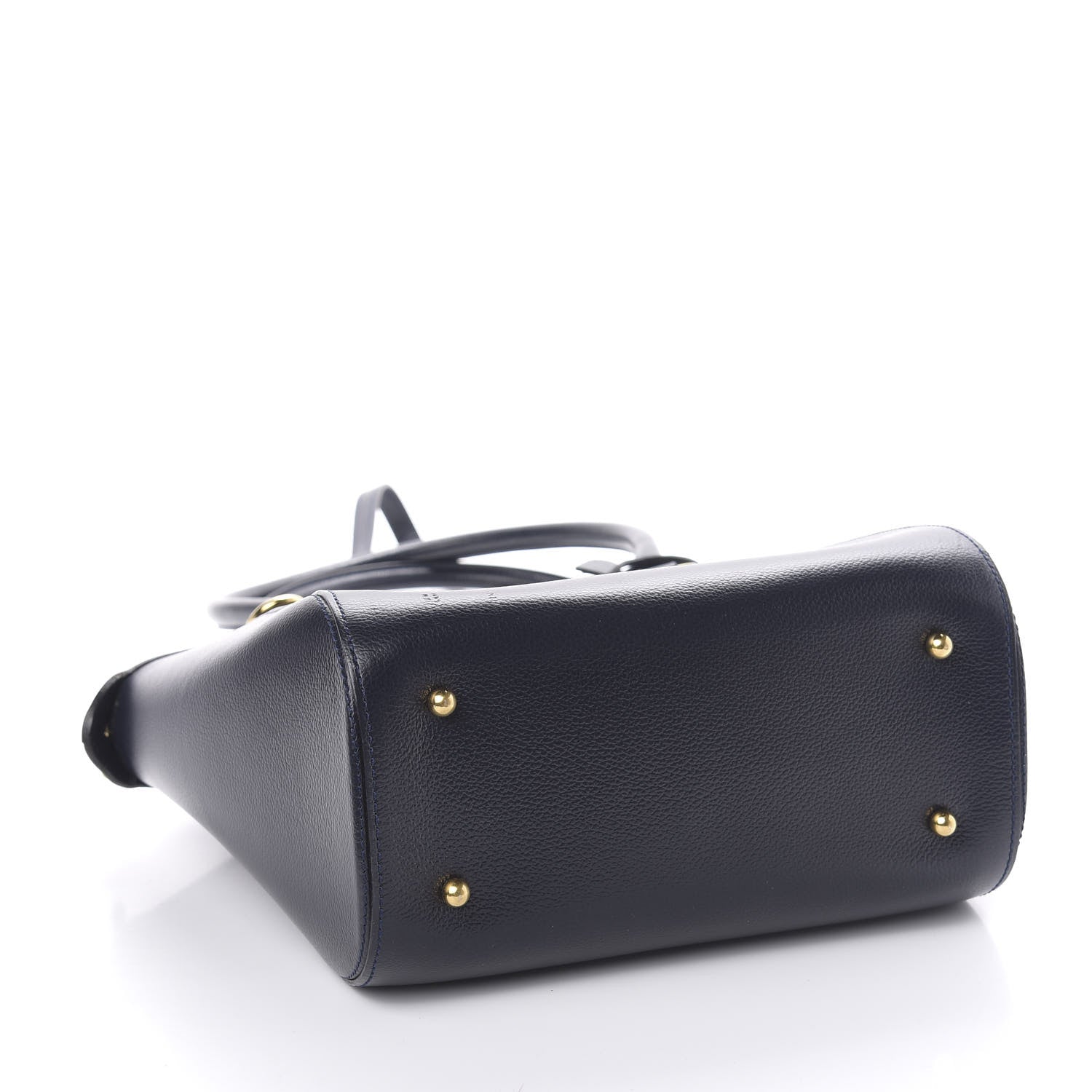 Delvaux Grained Calfskin Charme Tote Jumping Marine 5 of 12
