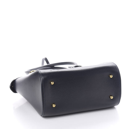 Delvaux Grained Calfskin Charme Tote Jumping Marine 5 of 12