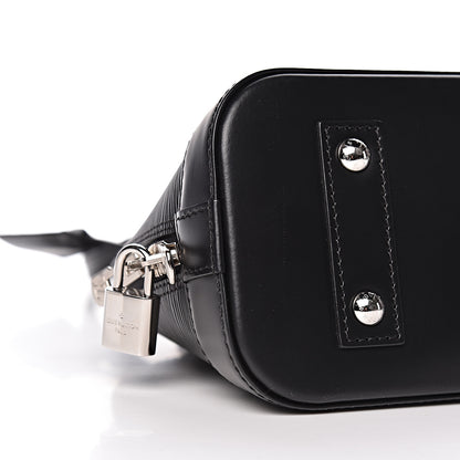 Louis Vuitton Epi Alma BB Black 8 of 10