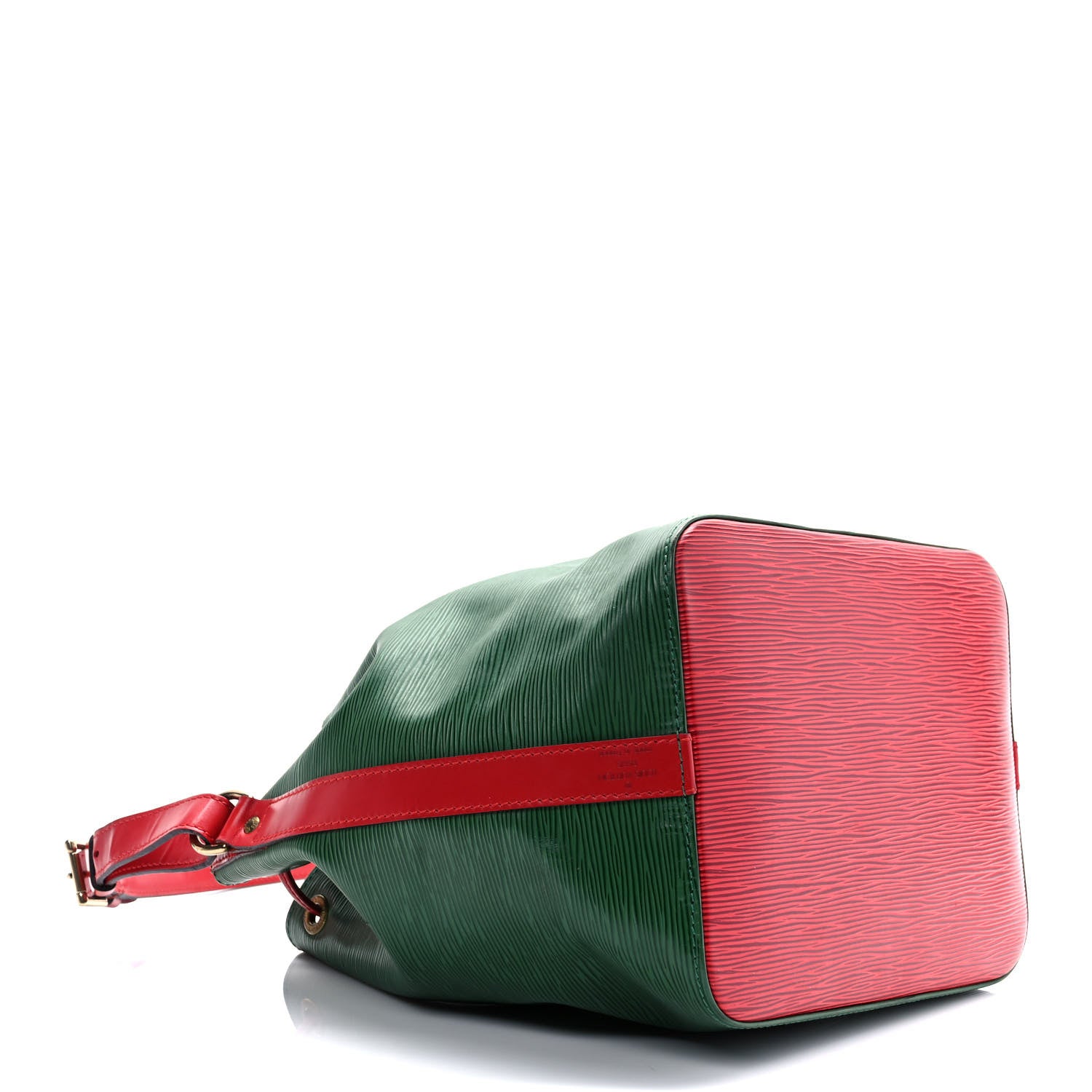 Louis Vuitton Epi Petit Bi-Color Noe Borneo Castillan Red 3 of 8