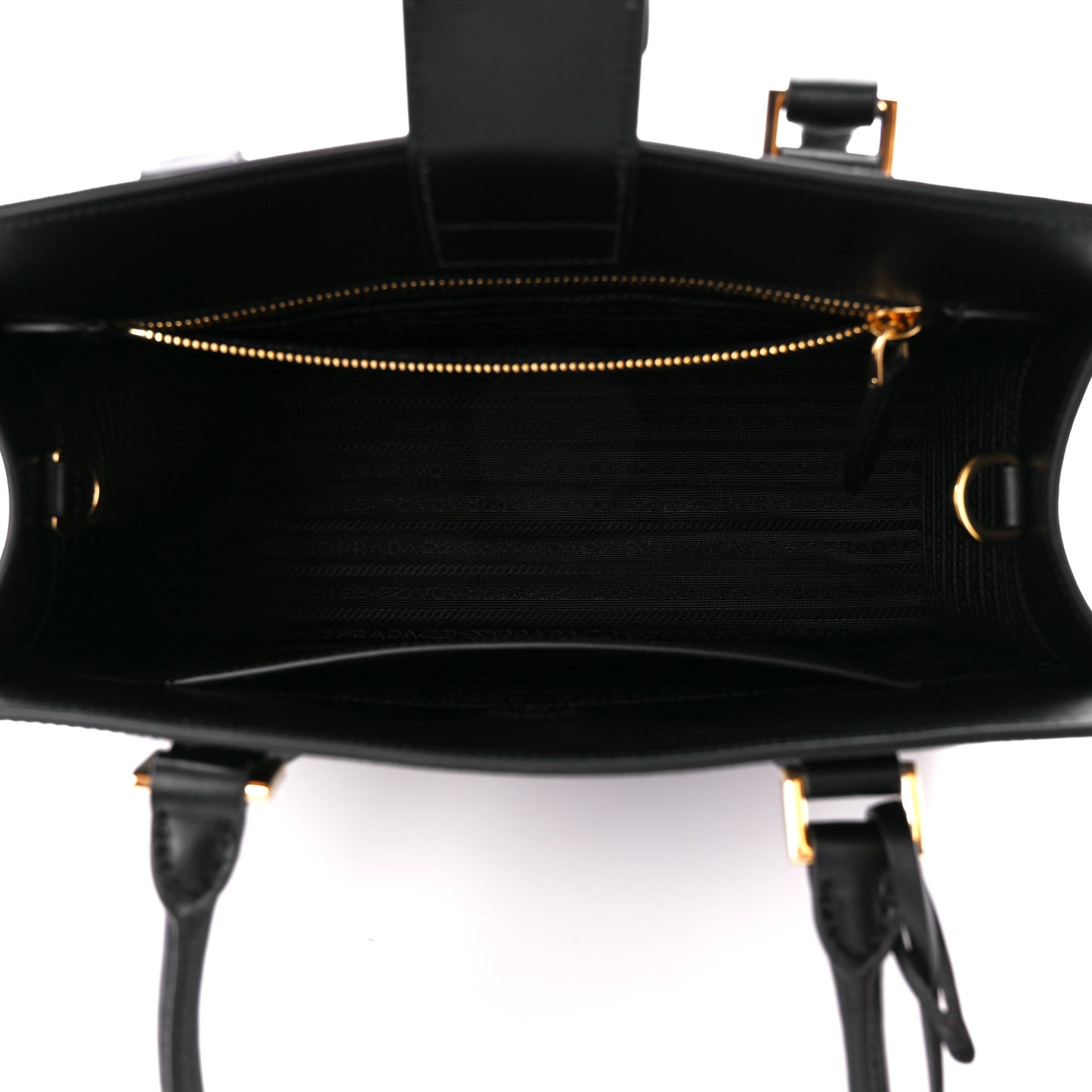 Saffiano Soft Calfskin Large Tote Black