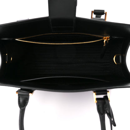 Prada Saffiano Soft Calfskin Large Tote Black 5 of 11