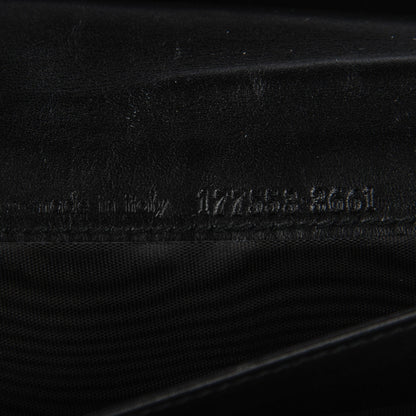 Saint Laurent Textured Patent Belle de Jour Wallet Black 6 of 13