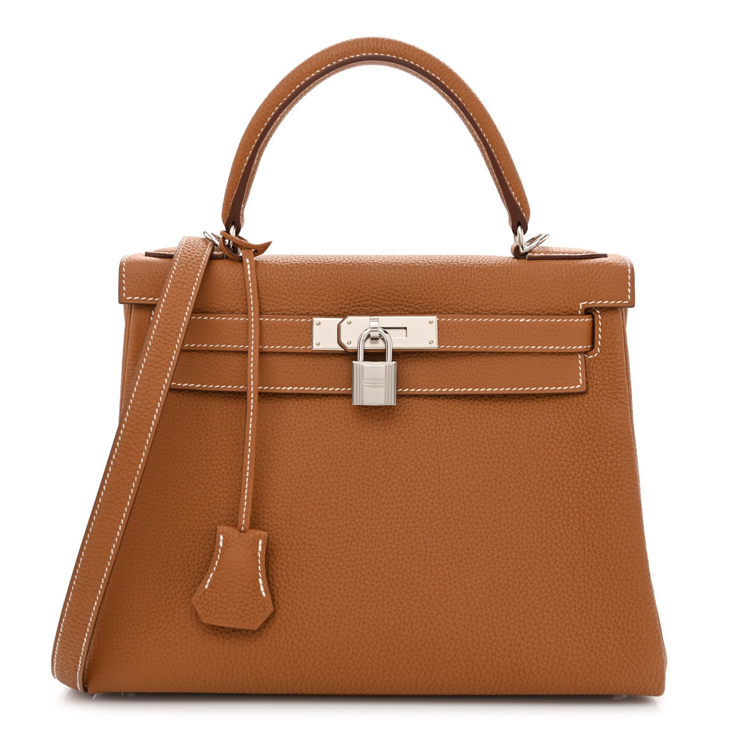 Hermes Togo Kelly Retourne 28 Gold 1 of 11