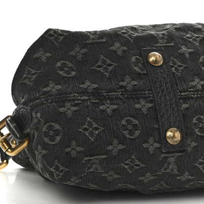 Louis Vuitton Denim Neo Cabby MM Black 8 of 14