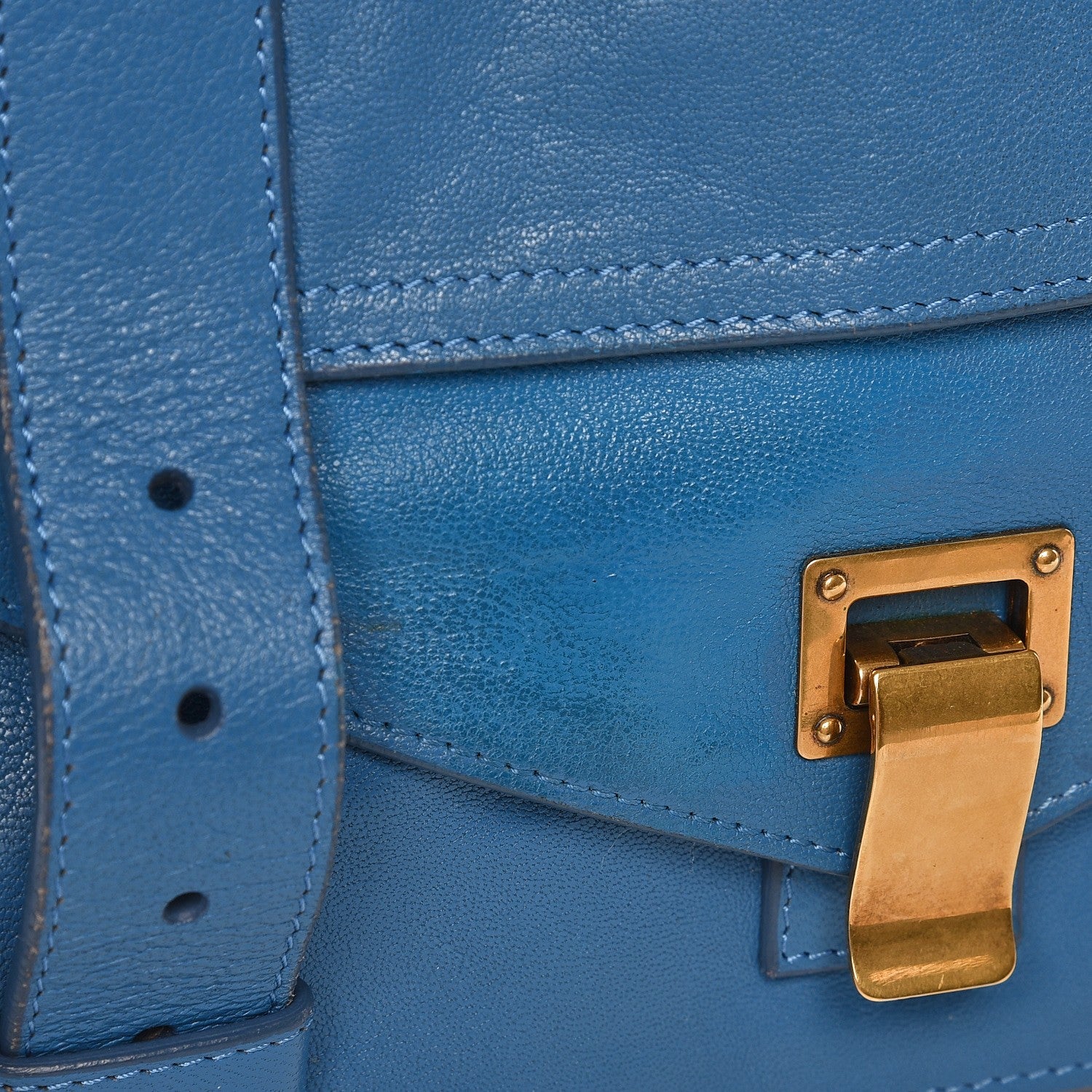 Proenza Schouler Lambskin Medium PS1 Satchel Sky Blue 9 of 13