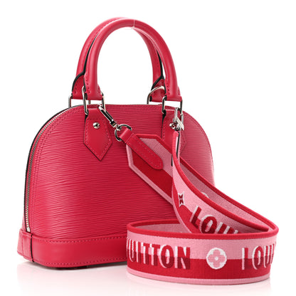 Louis Vuitton Epi Jacquard Alma BB Rose Pondicherry 3 of 9