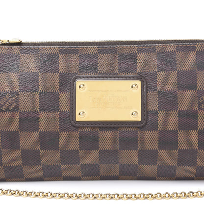 Louis Vuitton Damier Ebene Eva Clutch 9 of 11