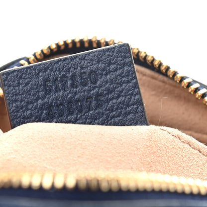 Gucci Calfskin Web Mini Ophidia Shoulder Bag Navy 7 of 11