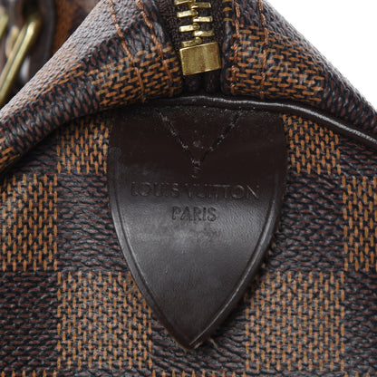 Louis Vuitton Damier Ebene Speedy 30 6 of 14