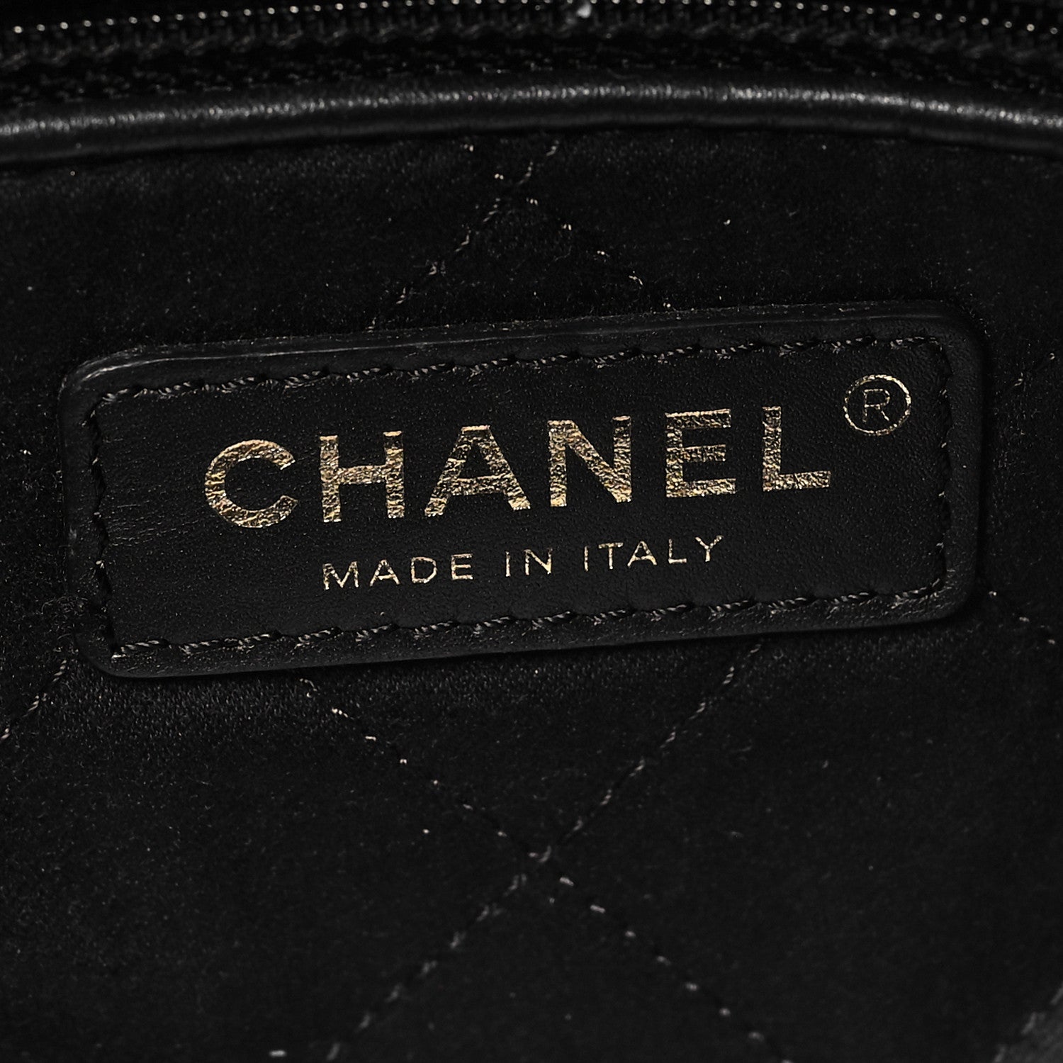 Chanel Shiny Calfskin Quilted Small Chanel 22 Black 7 of 12