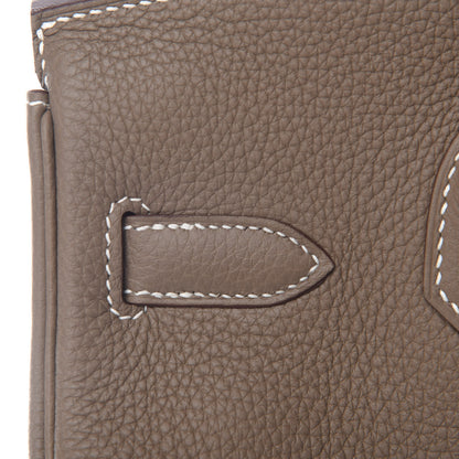 Hermes Togo Birkin 30 Etoupe 11 of 33