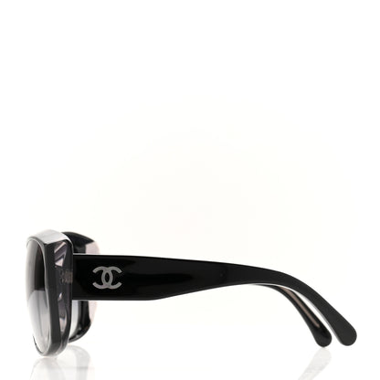 Chanel Mother of Pearl CC Sunglasses 5227-H Black 3 of 8