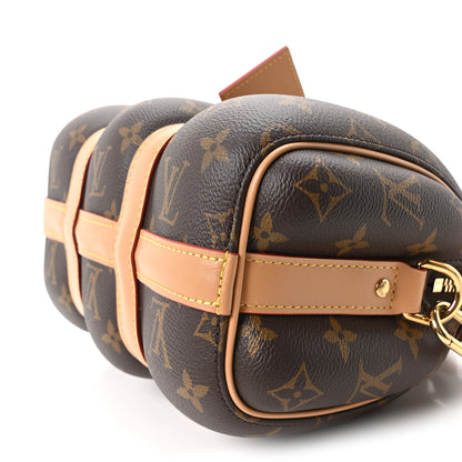 Louis Vuitton Monogram Blown Up Keepall Bandouliere 25 9 of 9
