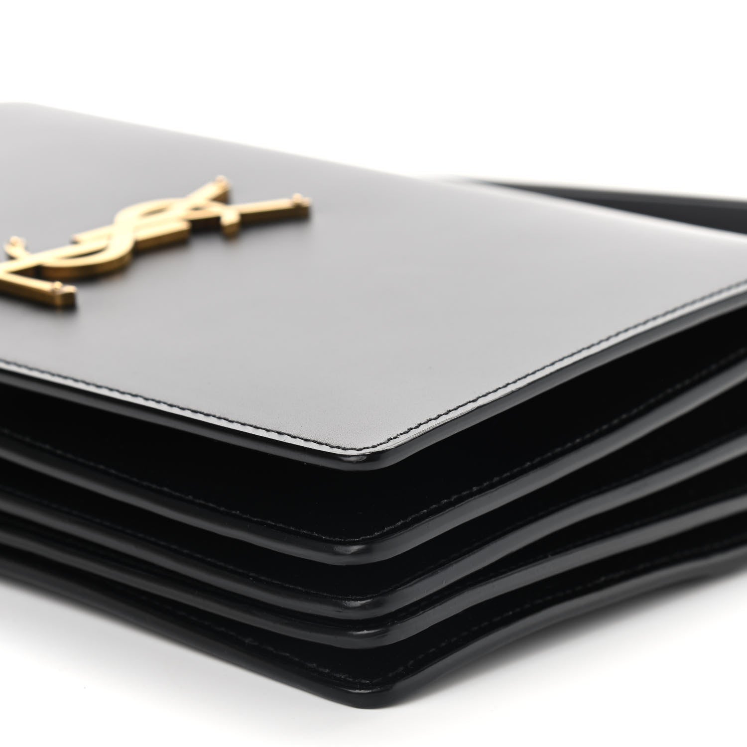 Saint Laurent Smooth Calfskin Shoulder Bag Black 6 of 9