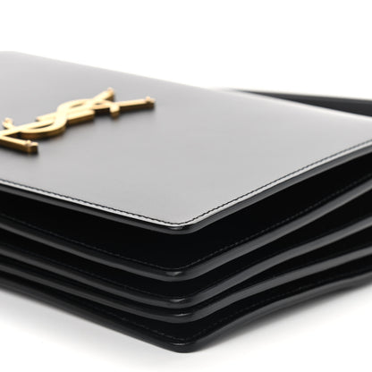Saint Laurent Smooth Calfskin Shoulder Bag Black 6 of 9
