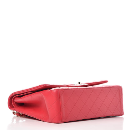 Chanel Lambskin Quilted Maxi Double Flap Red 5 of 8