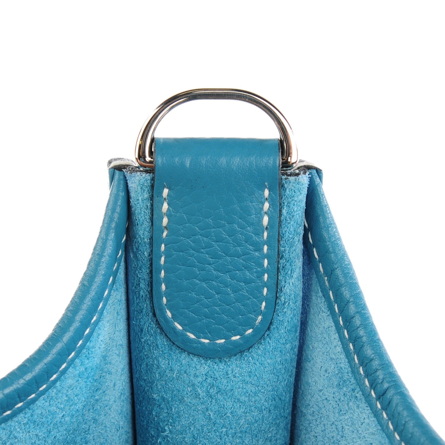 Hermes Taurillon Clemence Evelyne III PM Blue Jean 3 of 11