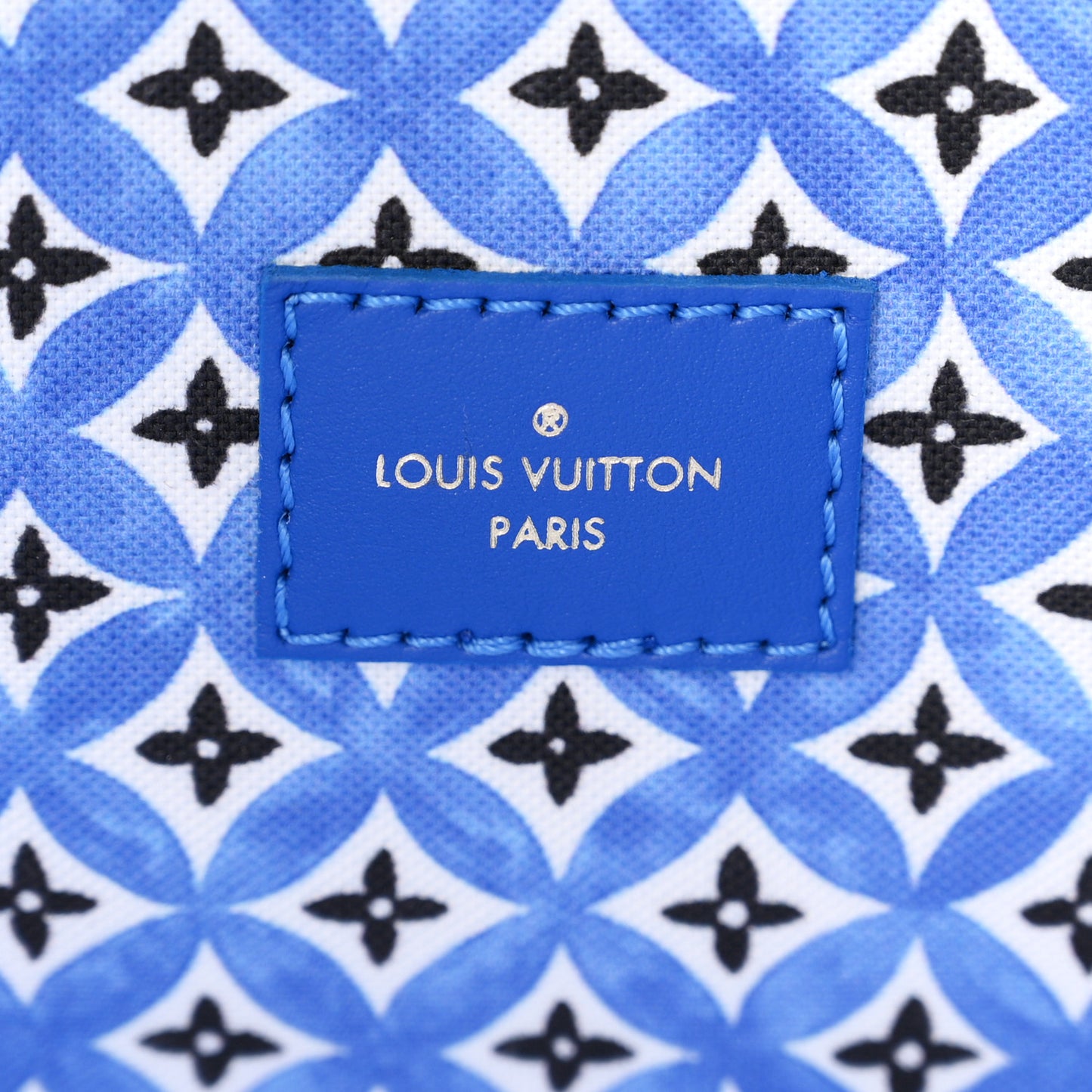 Monogram Giant By The Pool 2.0 Neverfull MM Blue
