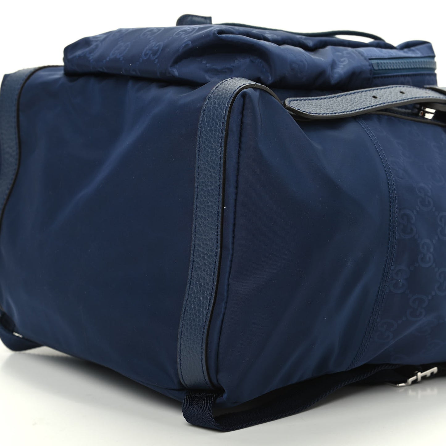 Nylon Monogram Medium Light Double Buckle Backpack Tide