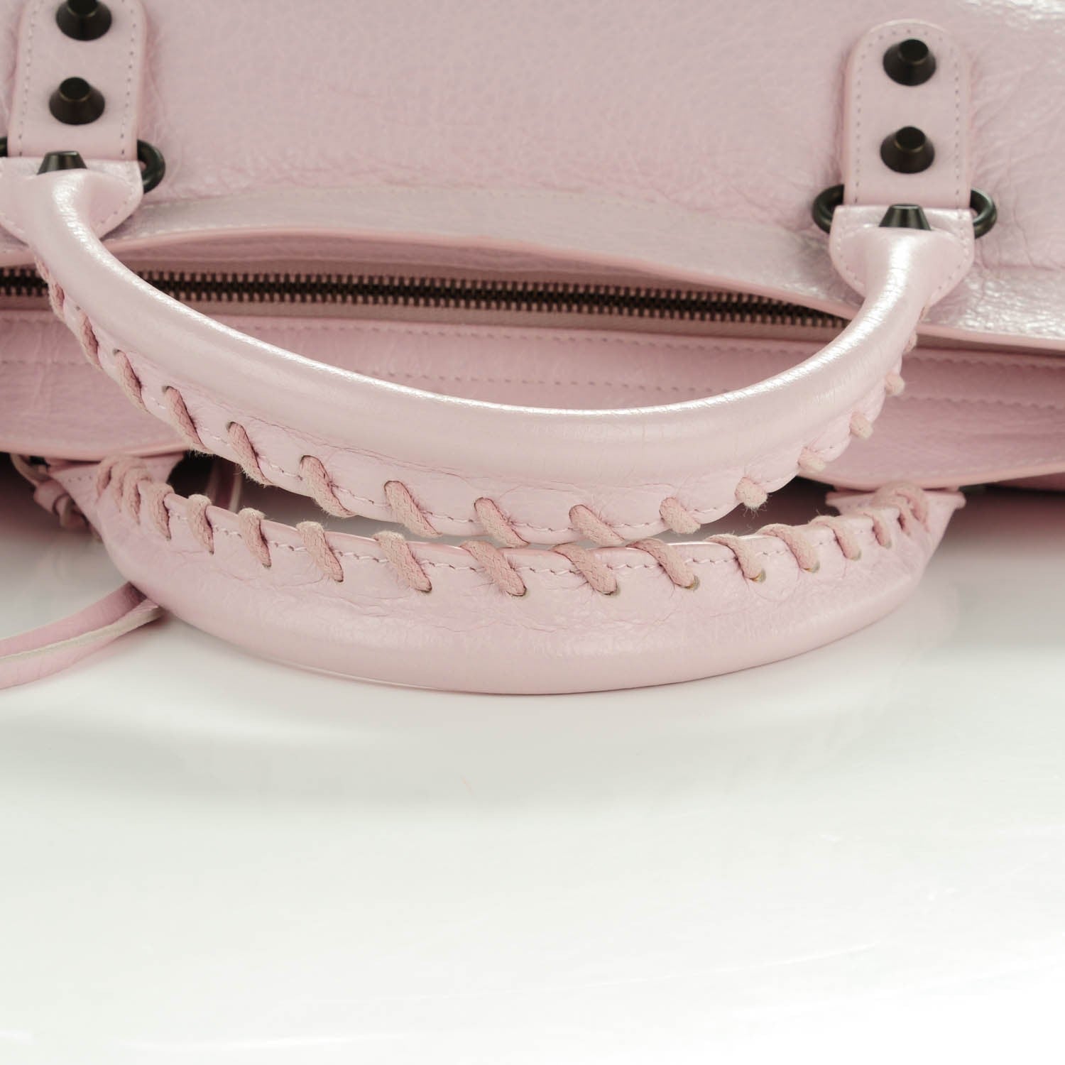 Balenciaga Agneau Classic Hardware City Rose Poudre Rose Petunia 5 of 8