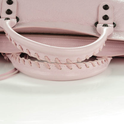 Balenciaga Agneau Classic Hardware City Rose Poudre Rose Petunia 5 of 8