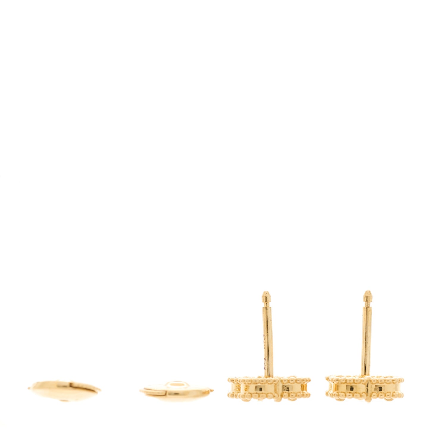 18K Yellow Gold Mother of Pearl Sweet Alhambra Earrings