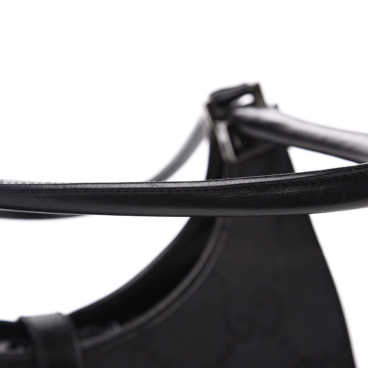 Gucci Monogram Jackie Shoulder Bag Black 5 of 17