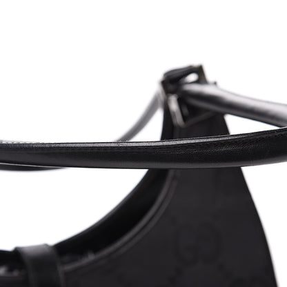 Gucci Monogram Jackie Shoulder Bag Black 5 of 17