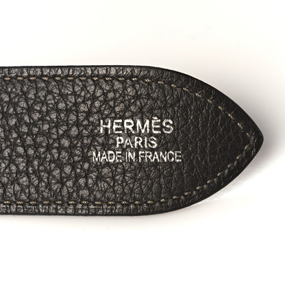 Hermes Taurillon Clemence Bicolor Jypsiere 34 Ardoise Gris Tourterelle 8 of 20