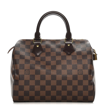 Louis Vuitton Damier Ebene Speedy 25 1 of 10
