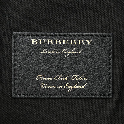 Burberry Derby Calfskin House Check Cornwall Hobo Ink Blue 6 of 18