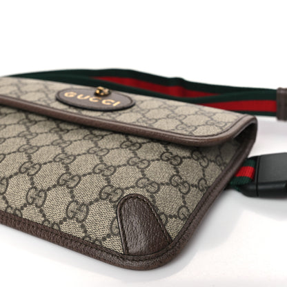 Gucci GG Supreme Monogram Neo Vintage Web Belt Bag Brown 9 of 9