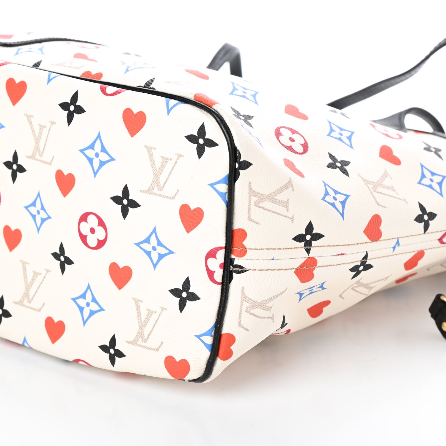 Louis Vuitton Game On Neverfull MM White 18 of 18