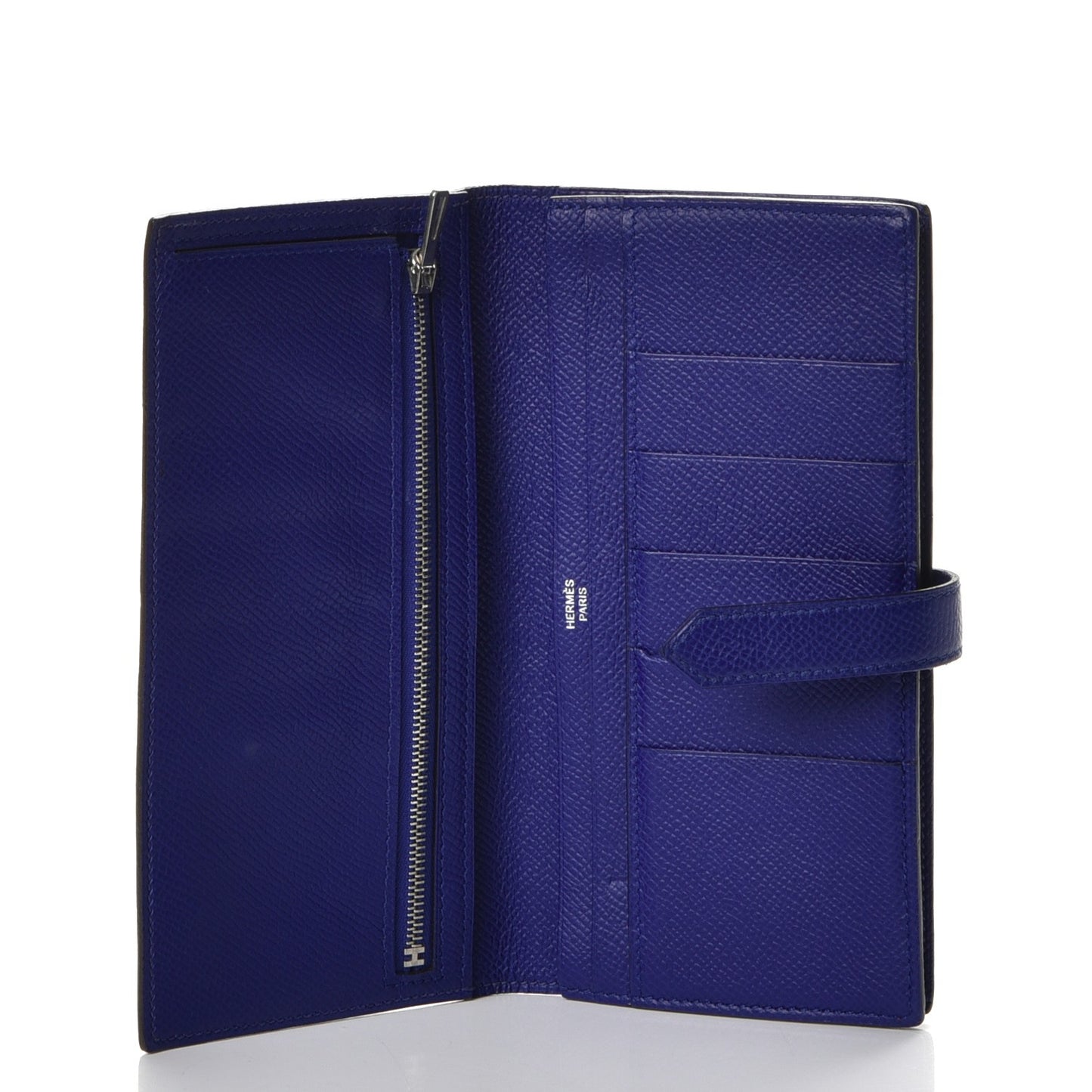 Epsom Bearn Gusset Wallet Bleu Electrique