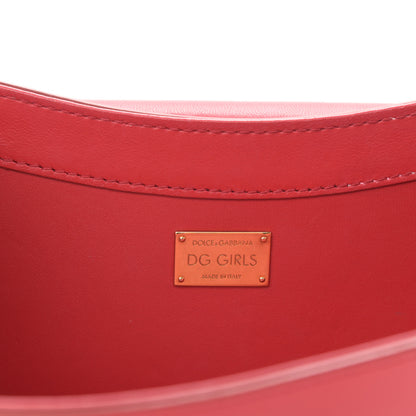 Dolce & Gabbana Nappa DG Girls Shoulder Bag Red 6 of 13
