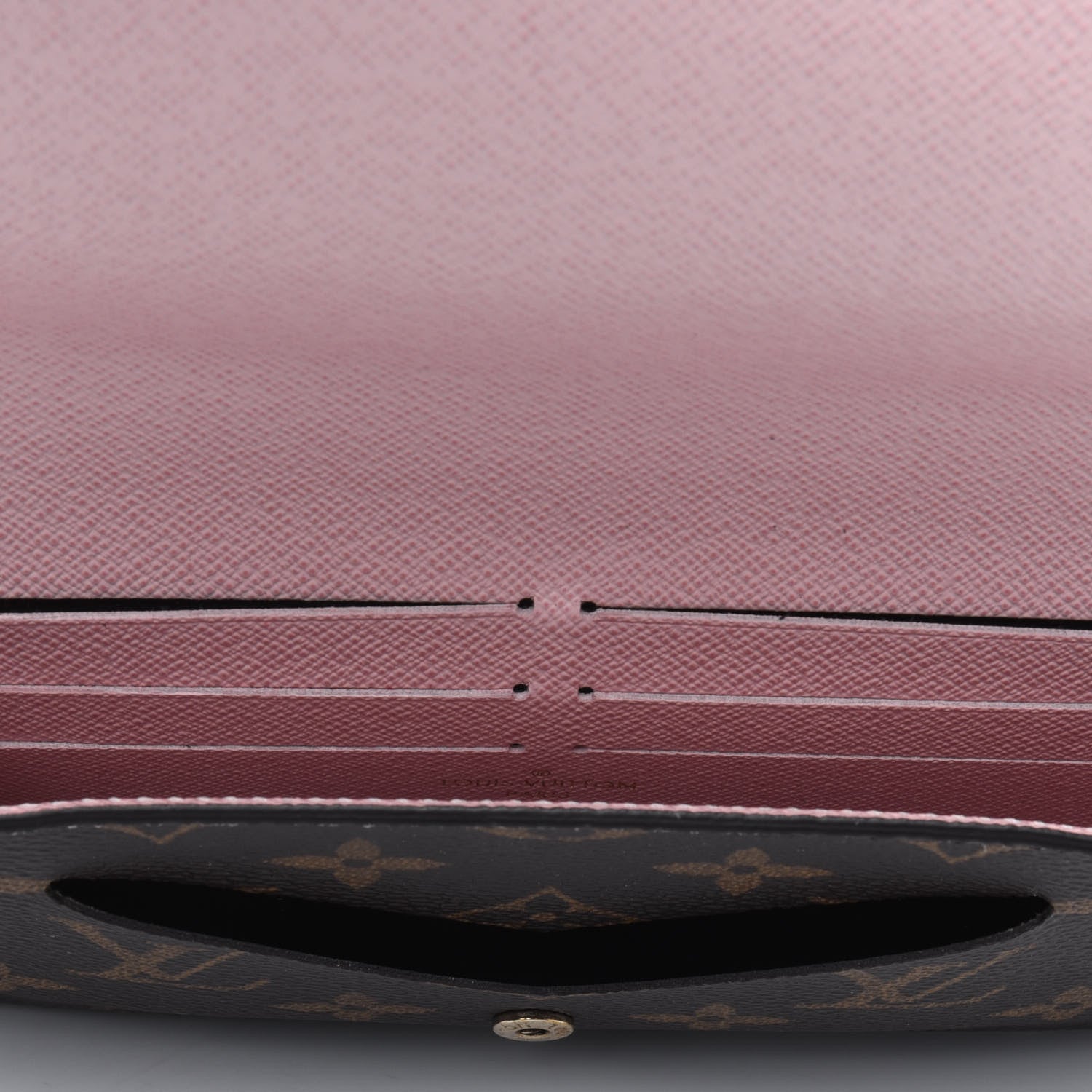 Louis Vuitton Monogram Jeanne Wallet Rose Ballerine 7 of 12