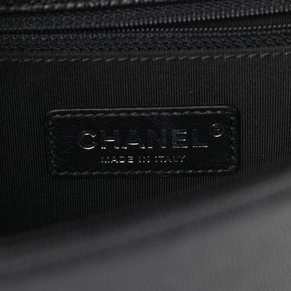 Chanel Caviar Quilted New Medium Boy Flap Black 6 of 10