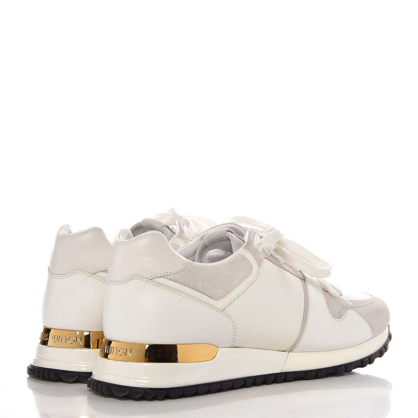 Epi Suede Run Away Sneakers 38.5 White