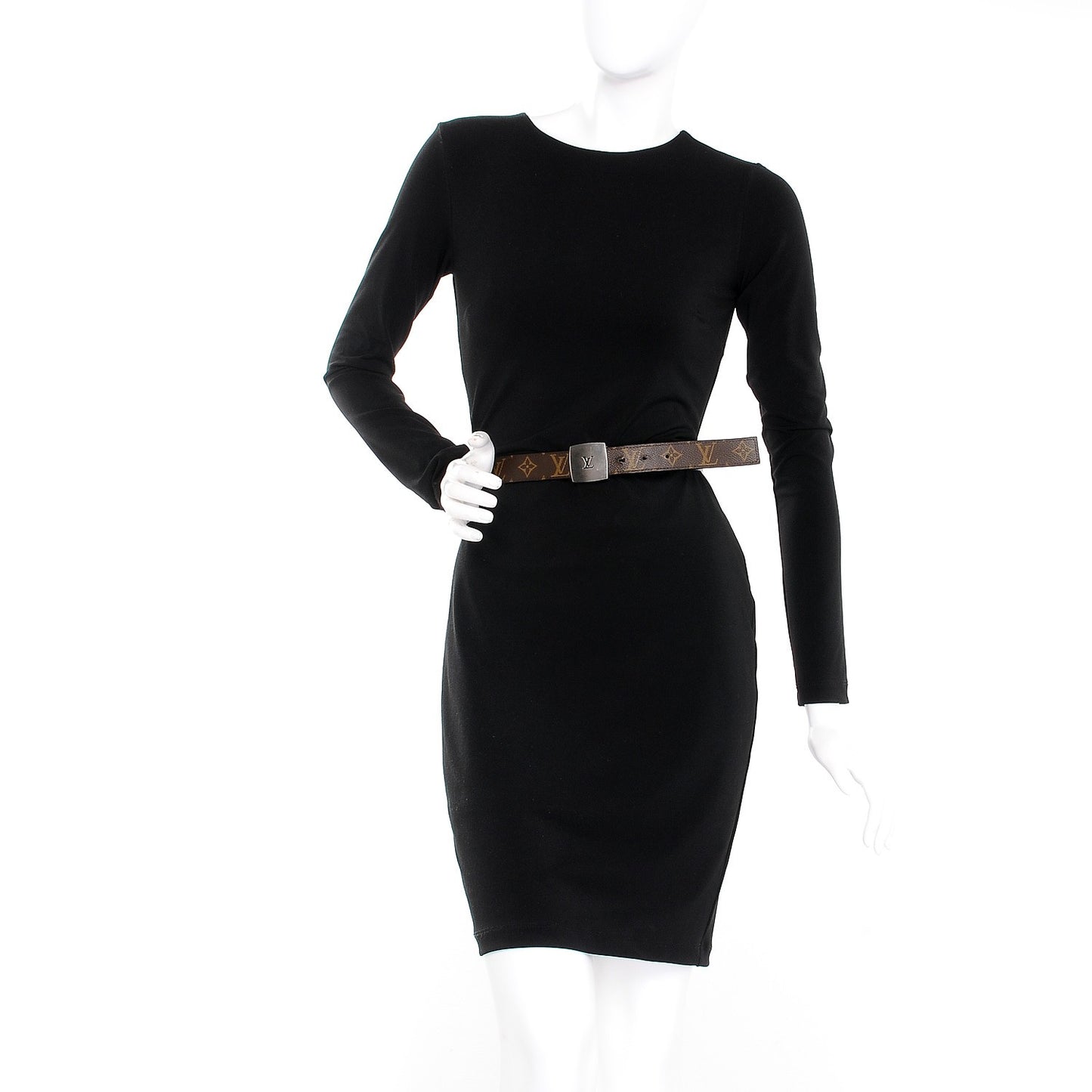 Monogram LV Cut Reversible Belt 85 34